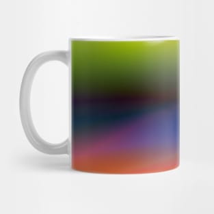 RED BLUE GREEN TEXTURE ART Mug